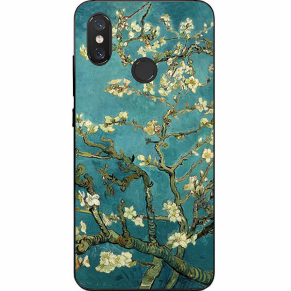 

Бампер силиконовый чехол Amstel для Xiaomi Mi 8 с картинкой Сакура