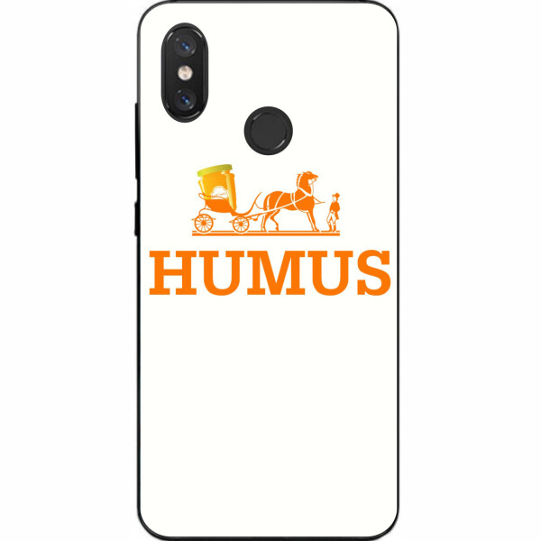 

Антибрендовый силиконовый чехол Amstel для Xiaomi Mi 8 с картинкой Humus
