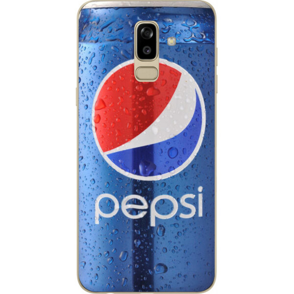 

Силиконовый чехол Amstel с рисунком для Samsung J810F Galaxy J8 2018 с картинкой Pepsi
