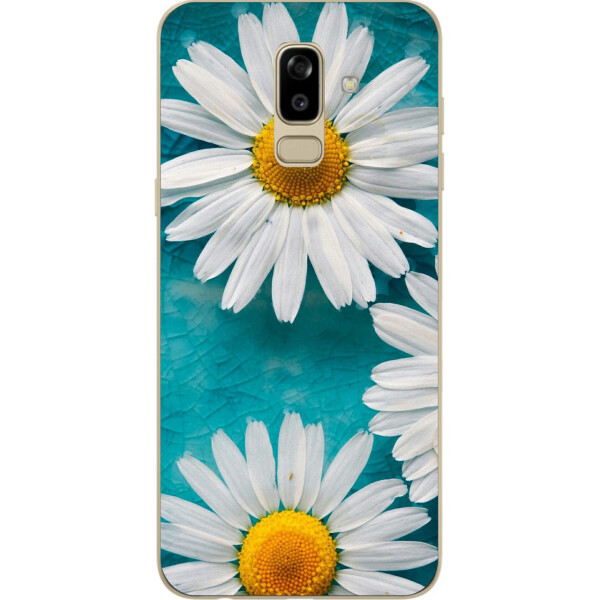 

Силиконовый чехол Amstel с рисунком для Samsung J810F Galaxy J8 2018 с картинкой Ромашки