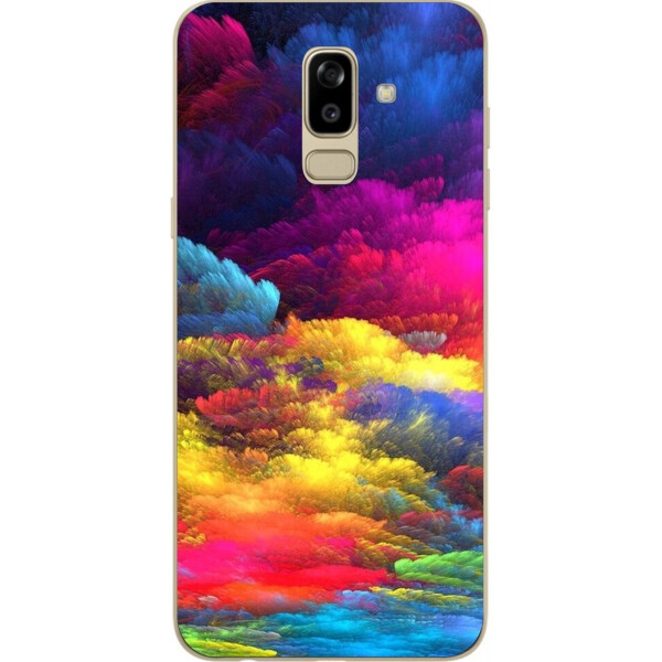 

Силиконовый чехол Amstel с рисунком для Samsung J810F Galaxy J8 2018 с картинкой Красочное небо