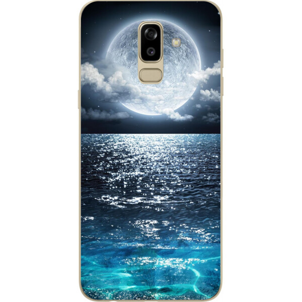 

Силиконовый чехол бампер Amstel для Samsung J810F Galaxy J8 2018 с картинкой Луна