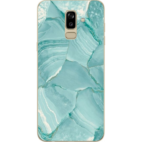 

Чехол Amstel для Samsung J810F Galaxy J8 2018 с картинкой Зеленый мрамор