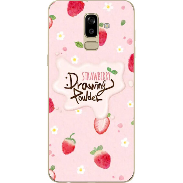 

Оригинальный чехол накладка Amstel для Samsung J810F Galaxy J8 2018 с картинкой Клубника