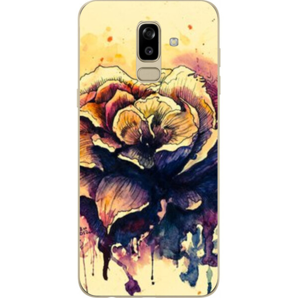 

Оригинальный чехол накладка Amstel для Samsung J810F Galaxy J8 2018 с картинкой Цветок