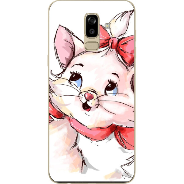 

Оригинальный чехол накладка Amstel для Samsung J810F Galaxy J8 2018 с картинкой Кошечка