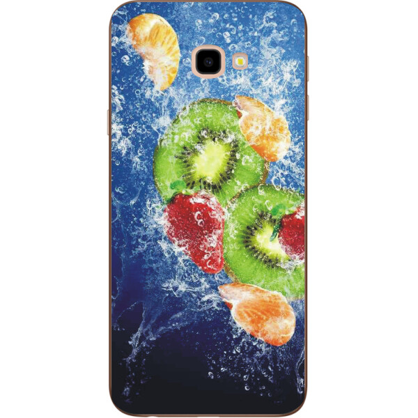 

Бампер оригинальный чехол Amstel с принтом для Samsung Galaxy J4 Plus 2018 Фрукты в воде