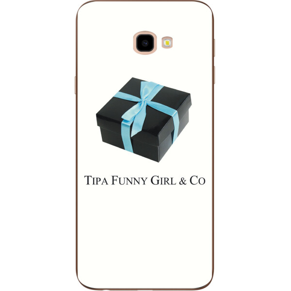 

Антибрендовый силиконовый чехол Amstel для Samsung Galaxy J4 Plus 2018 Tipa Funny