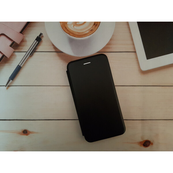 

Чехол-книжка Amstel для Samsung Galaxy J4 Plus 2018 Premium Leather (экокожа + силикон) Black