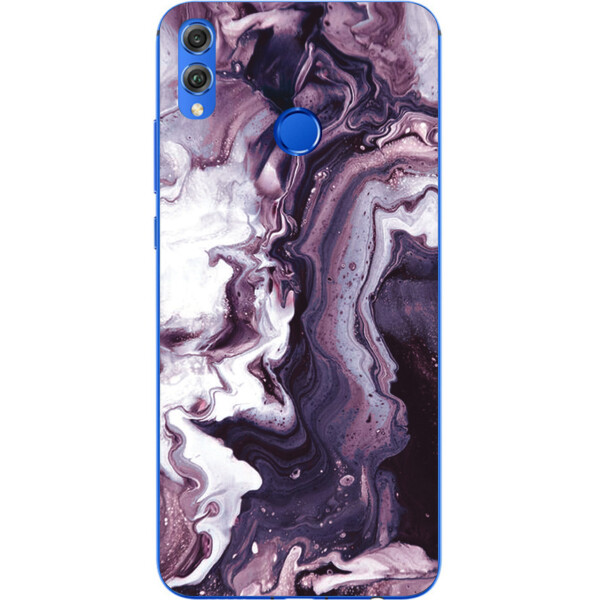 

Силиконовый чехол Amstel с рисунком для Huawei Honor 8x Марбл