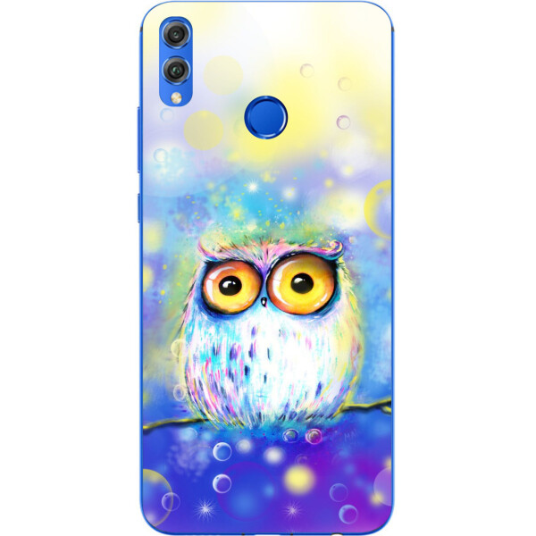 

Силиконовый чехол бампер Amstel для Huawei Honor 8x с картинкой Сова