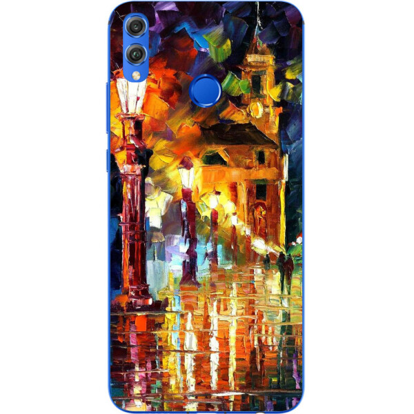 

Силиконовый чехол бампер Amstel для Huawei Honor 8x с картинкой Прогулка