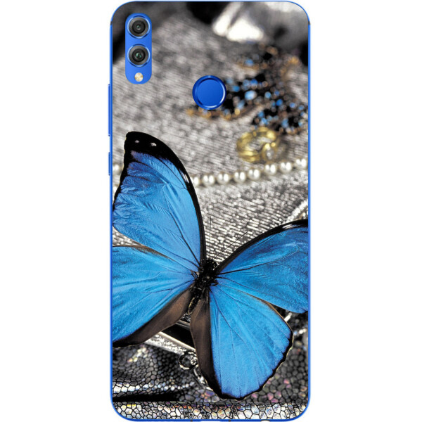 

Чехол силиконовый Amstel для Huawei Honor 8x с картинкой Бабочка