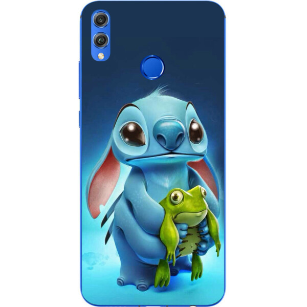 

Бампер силиконовый чехол Amstel для Huawei Honor 8x с картинкой Стич
