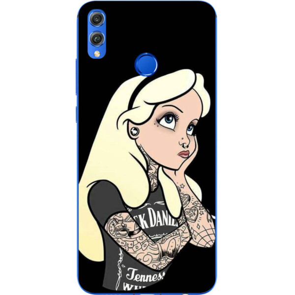 

Бампер силиконовый чехол Amstel для Huawei Honor 8x с картинкой Золушка