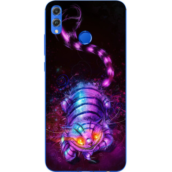 

Оригинальный чехол накладка Amstel для Huawei Honor 8x с картинкой Чеширский кот