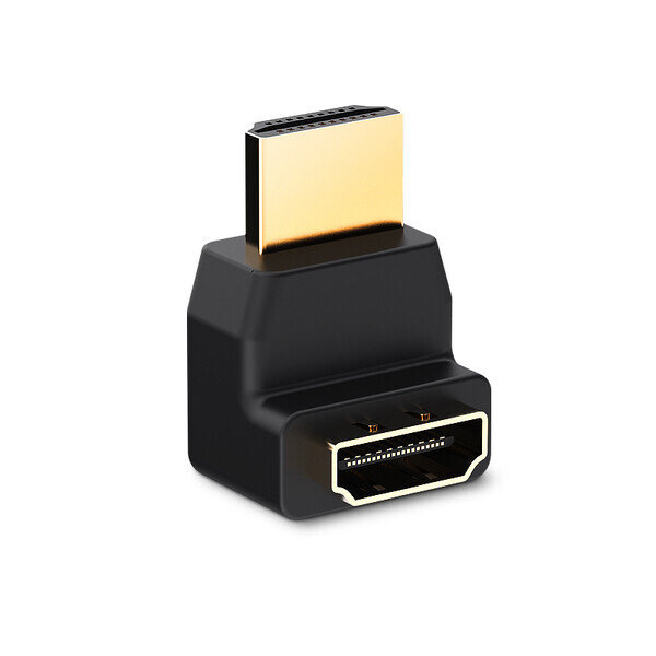 

Адаптер HDMI-HDMI Vention угловой Black (H380HDFA)