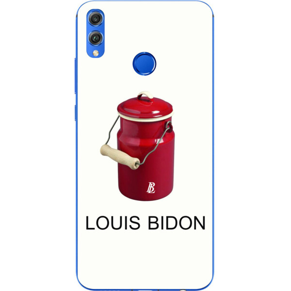 

Антибрендовый силиконовый чехол Amstel для Huawei Honor 8x с картинкой Louis Bidon