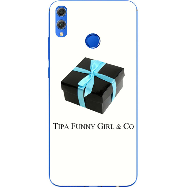 

Антибрендовый силиконовый чехол Amstel для Huawei Honor 8x с картинкой Tipa Funny