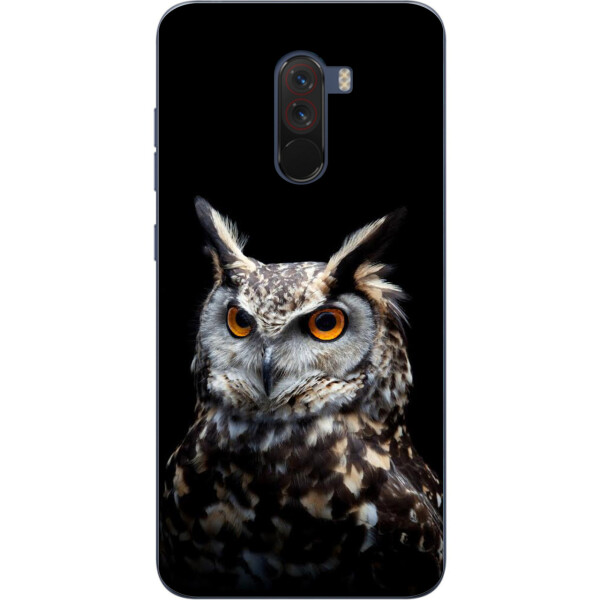 

Силиконовый чехол Amstel для Xiaomi Poco F1 с картинкой Филин