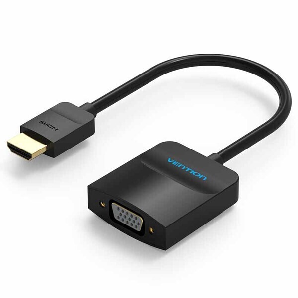 

Адаптер HDMI-VGA Vention 0.2m Black (ACFBB)