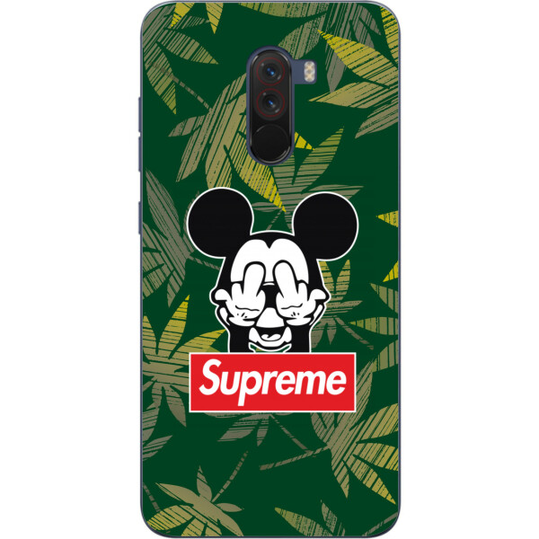 

Силиконовый чехол Amstel для Xiaomi Poco F1 с картинкой Микки Маус Supreme