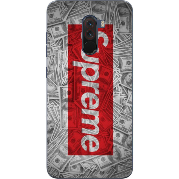 

Силиконовый чехол Amstel для Xiaomi Poco F1 с картинкой Supreme