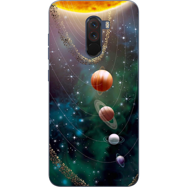 

Силиконовый чехол Amstel для Xiaomi Poco F1 с картинкой Планеты