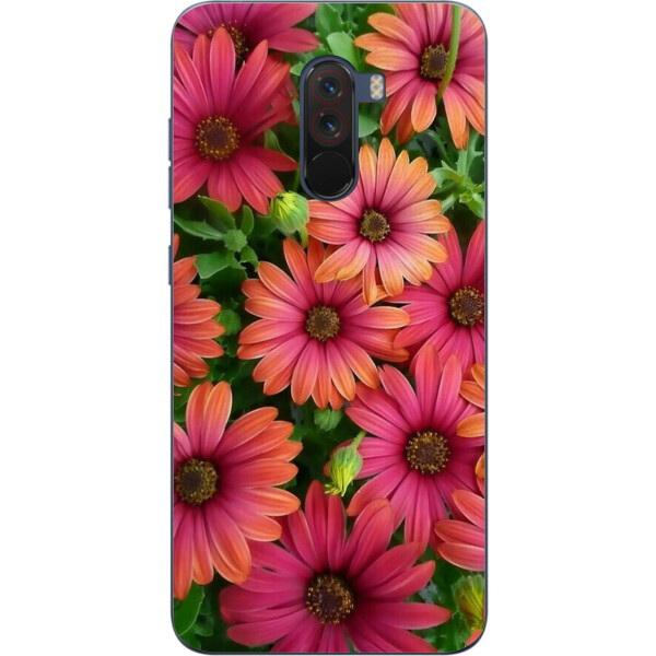 

Чехол силиконовый Amstel для Xiaomi Poco F1 с картинкой Герберы