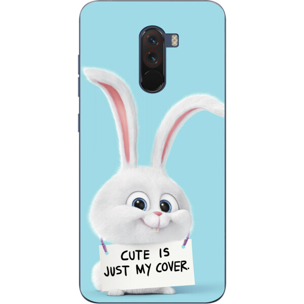 

Чехол силиконовый Amstel для Xiaomi Poco F1 с картинкой Зайка
