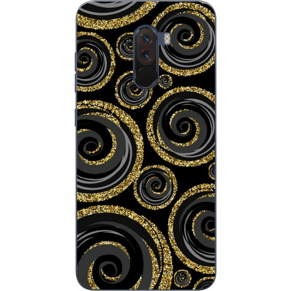

Бампер силиконовый чехол Amstel для Xiaomi Poco F1 с картинкой Красивые круги