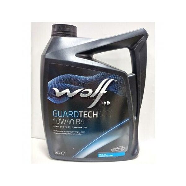 

Моторное масло WOLF GUARDTECH 10W-40 B4, 4л