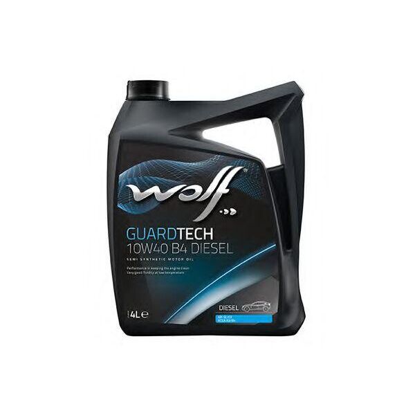 

Моторное масло WOLF GUARDTECH 10W40 B4 DIESEL 4л
