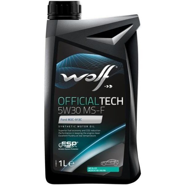 

Моторное масло WOLF OFFICIALTECH 5W-30 MS-F, 1л