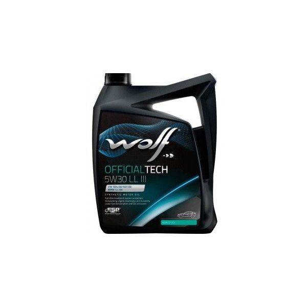 

Моторное масло WOLF OFFICIALTECH 5W-30 LL III, 5л