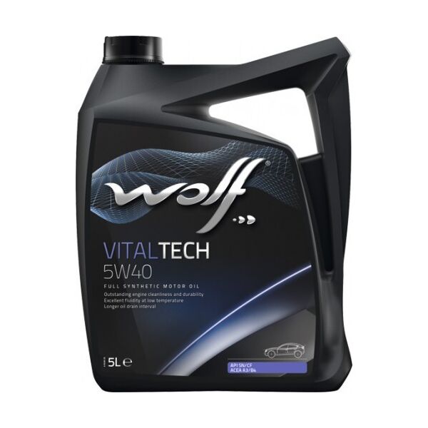 

Моторное масло WOLF VITALTECH 5W-40, 5л