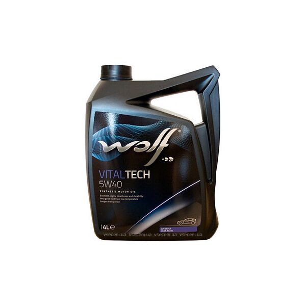 

Моторное масло WOLF VITALTECH 5W-40, 4л
