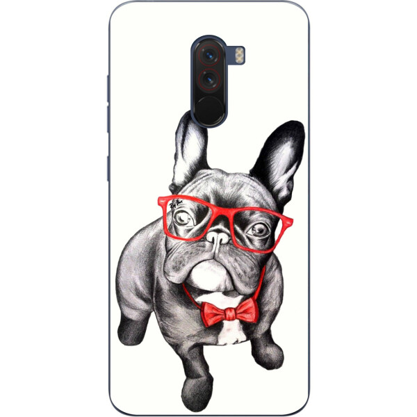 

Оригинальный чехол накладка Amstel для Xiaomi Poco F1 с картинкой Дог
