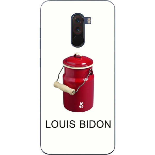 

Антибрендовый силиконовый чехол Amstel для Xiaomi Poco F1 с картинкой Louis Bidon