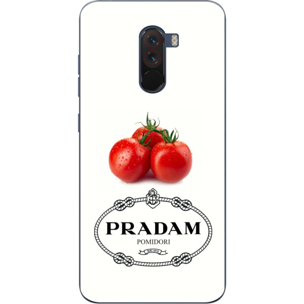 

Антибрендовый силиконовый чехол Amstel для Xiaomi Poco F1 с картинкой Pradam Pomidori