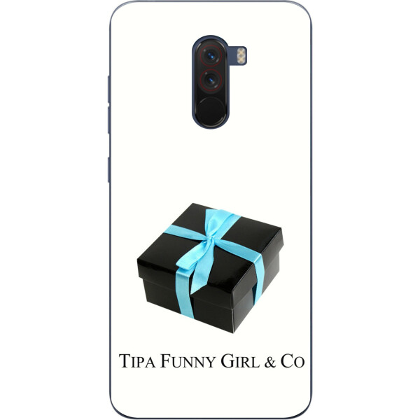 

Антибрендовый силиконовый чехол Amstel для Xiaomi Poco F1 с картинкой Tipa Funny