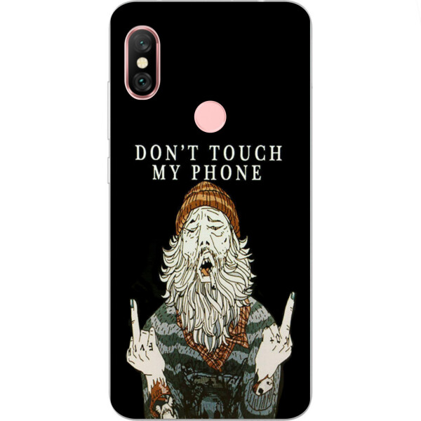 

Силиконовый чехол Amstel с рисунком для Xiaomi Redmi Note 6 Pro Дед