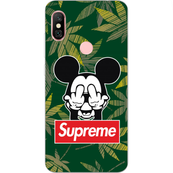 

Силиконовый чехол Amstel с рисунком для Xiaomi Redmi Note 6 Pro Микки Маус Supreme