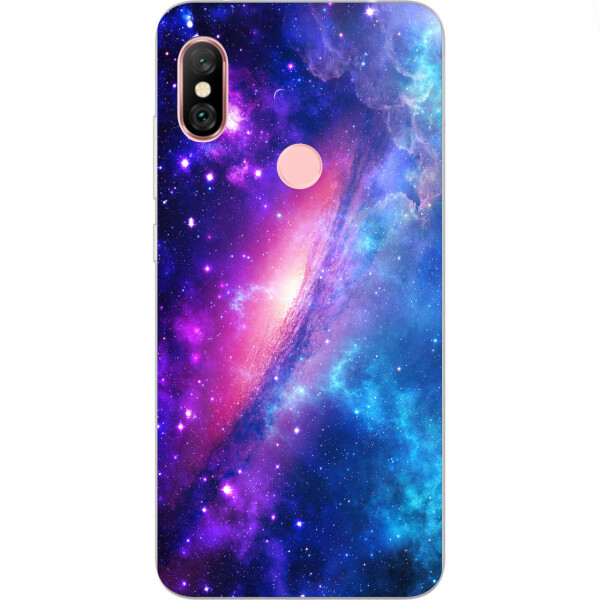 

Оригинальный чехол накладка Amstel для Xiaomi Redmi Note 6 Pro с картинкой Космос