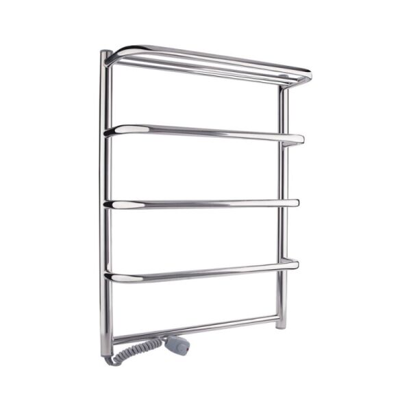 

Полотенцесушитель электрический Q-tap Standard shelf (CRM) P5 50х70см LE с полкой QTSTNDP5500700LESH хром (70395)