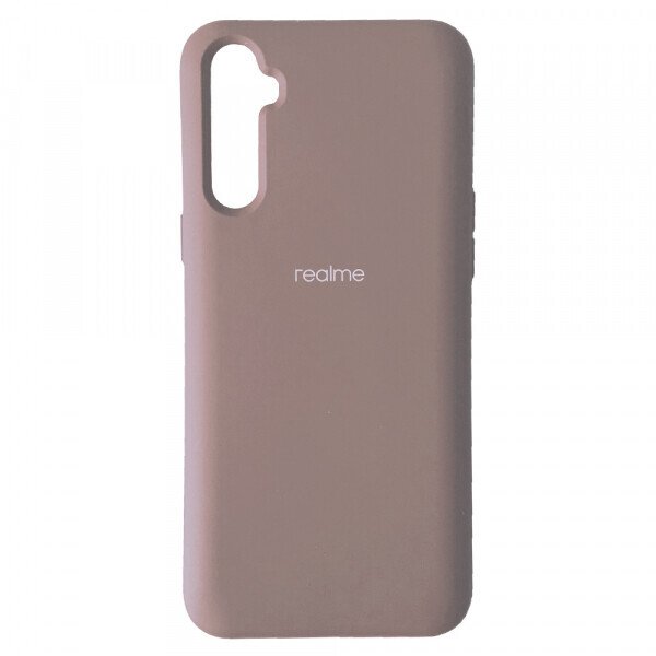 

Чехол Silicone Cover FULL for Realme 6 Pro (Original Soft Case Pink Sand)