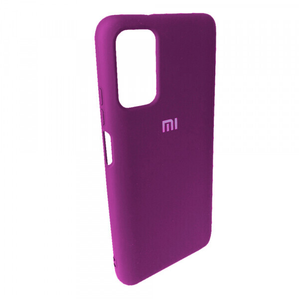 

Чехол Silicone Cover FULL for Xiaomi Poco M3 (Original Soft Case Grape)