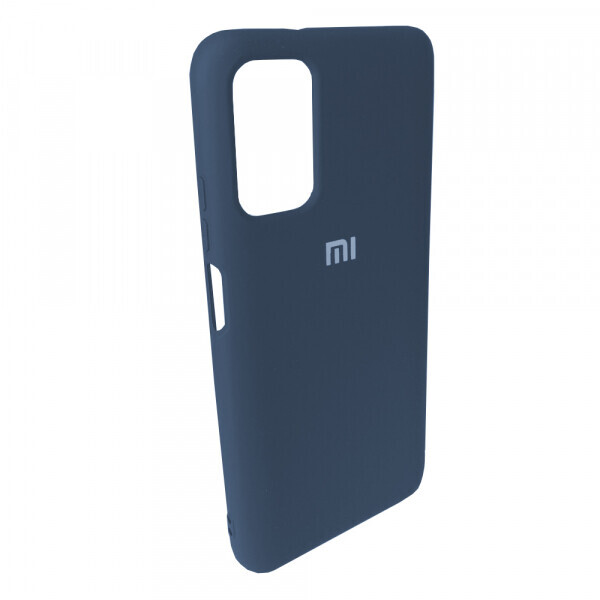 

Чехол Silicone Cover FULL for Xiaomi Poco M3 (Original Soft Case Navy Blue)