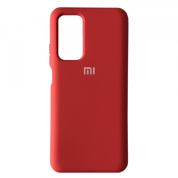 

Чехол Silicone Cover FULL for Xiaomi Poco M3 (Original Soft Case Red)