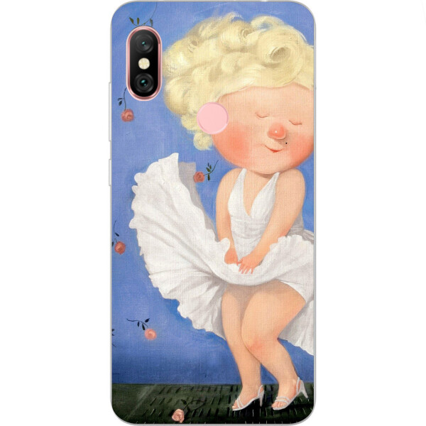 

Оригинальный TPU чехол Amstel с картинкой для Xiaomi Redmi Note 6 Pro Гапчинская Монро